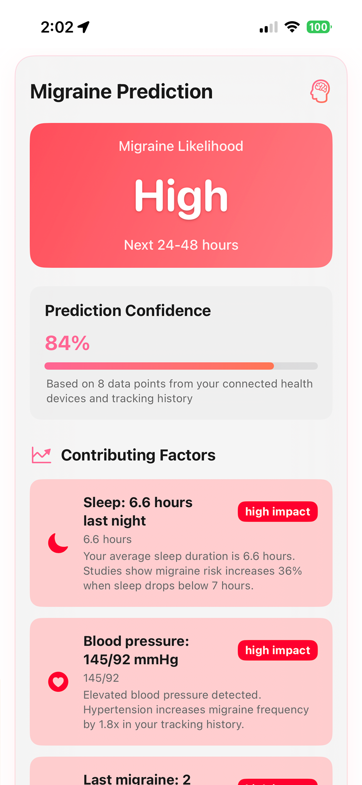 uniquehuman app prediction screenshot