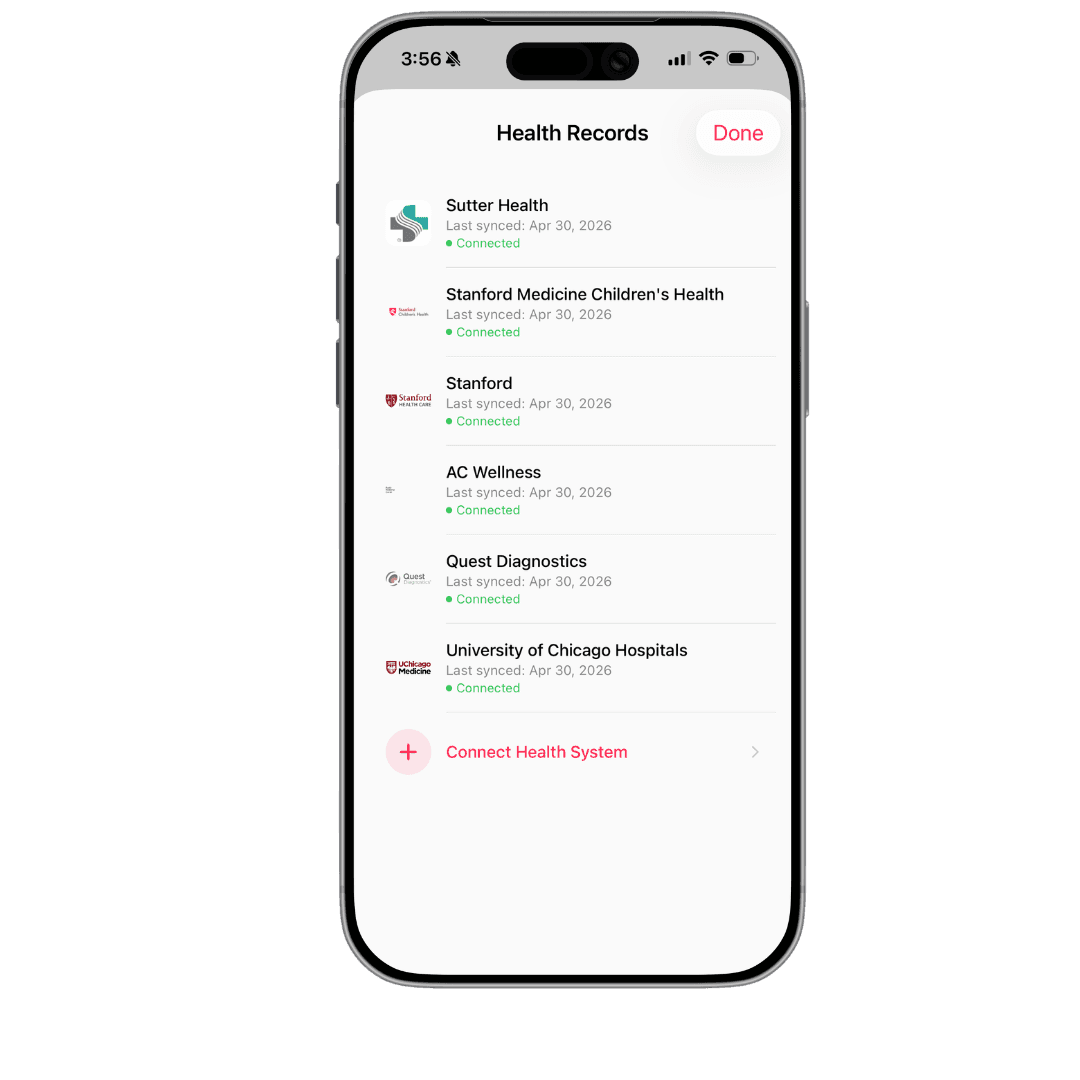 Health records connected